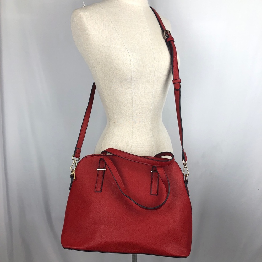Stitch Fix Red Crossbody Satchel Bag